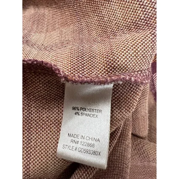 Pinky Plaid Flutter Dress - Picture 7 of 8